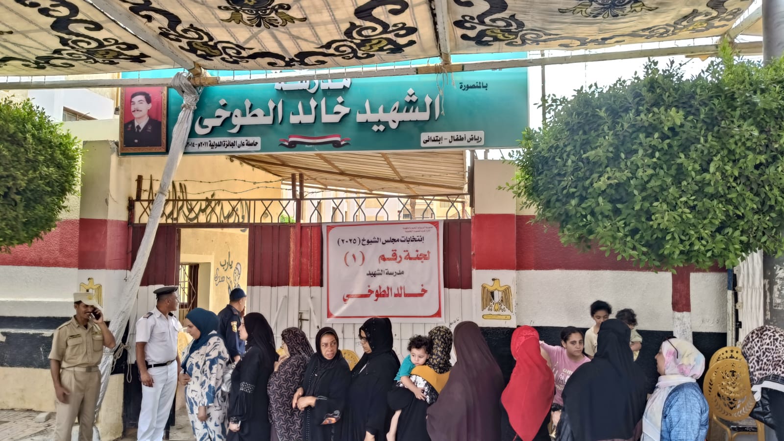 اقبال كبير من السيدات فى انتخابات الشيوخ بالدقهلية (4)