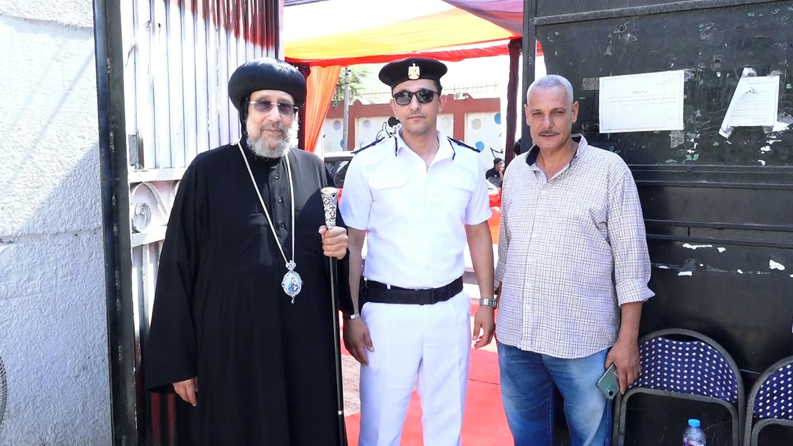 وصول نيافة الأنبا إرميا وصول نيافة الأنبا إرميا