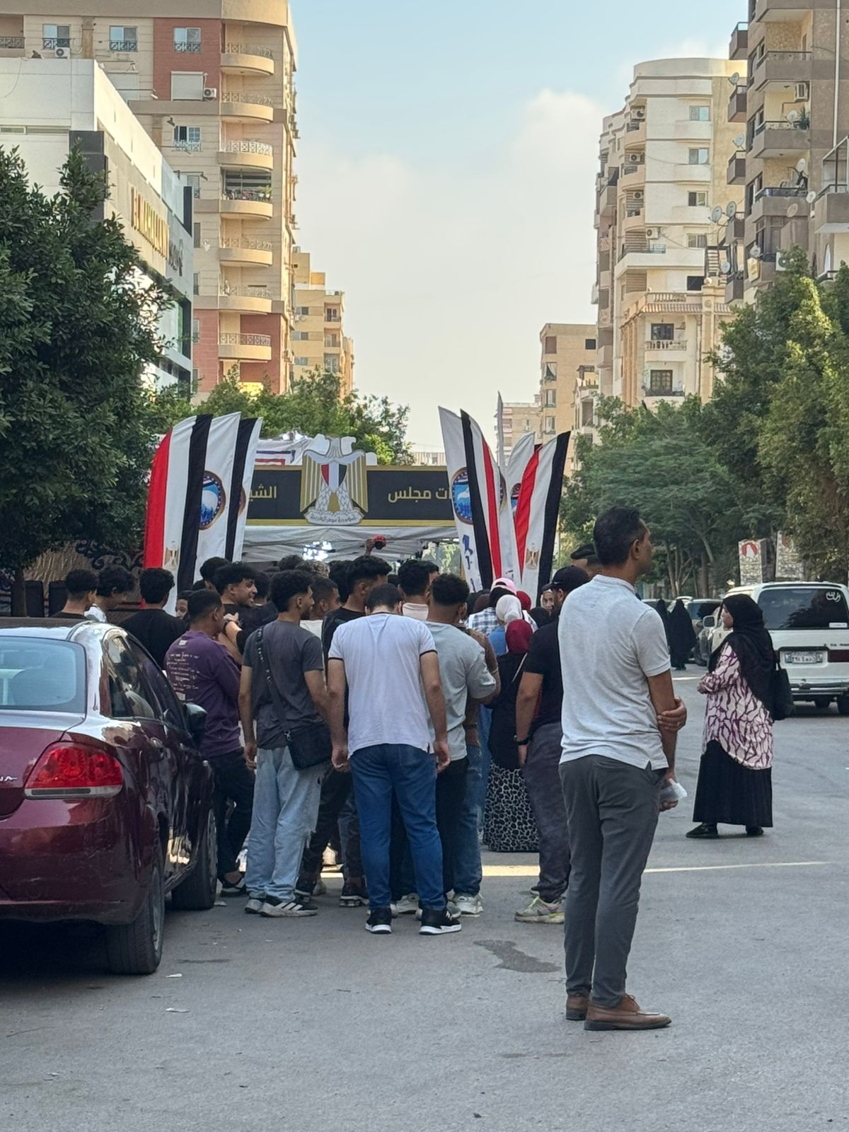 وافد كثيف