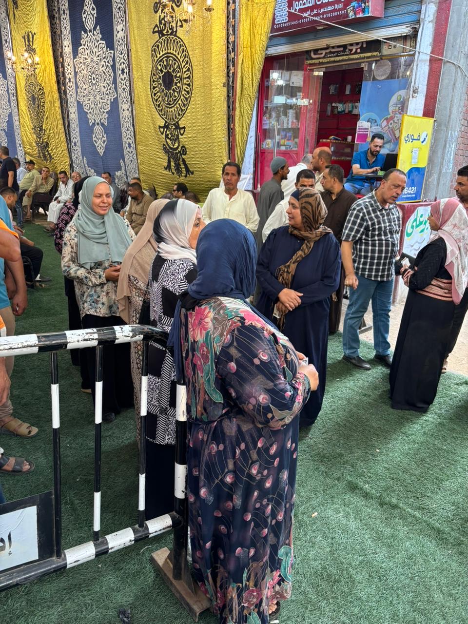 محافظة الغربية توفر استراحات للناخبين  (2)