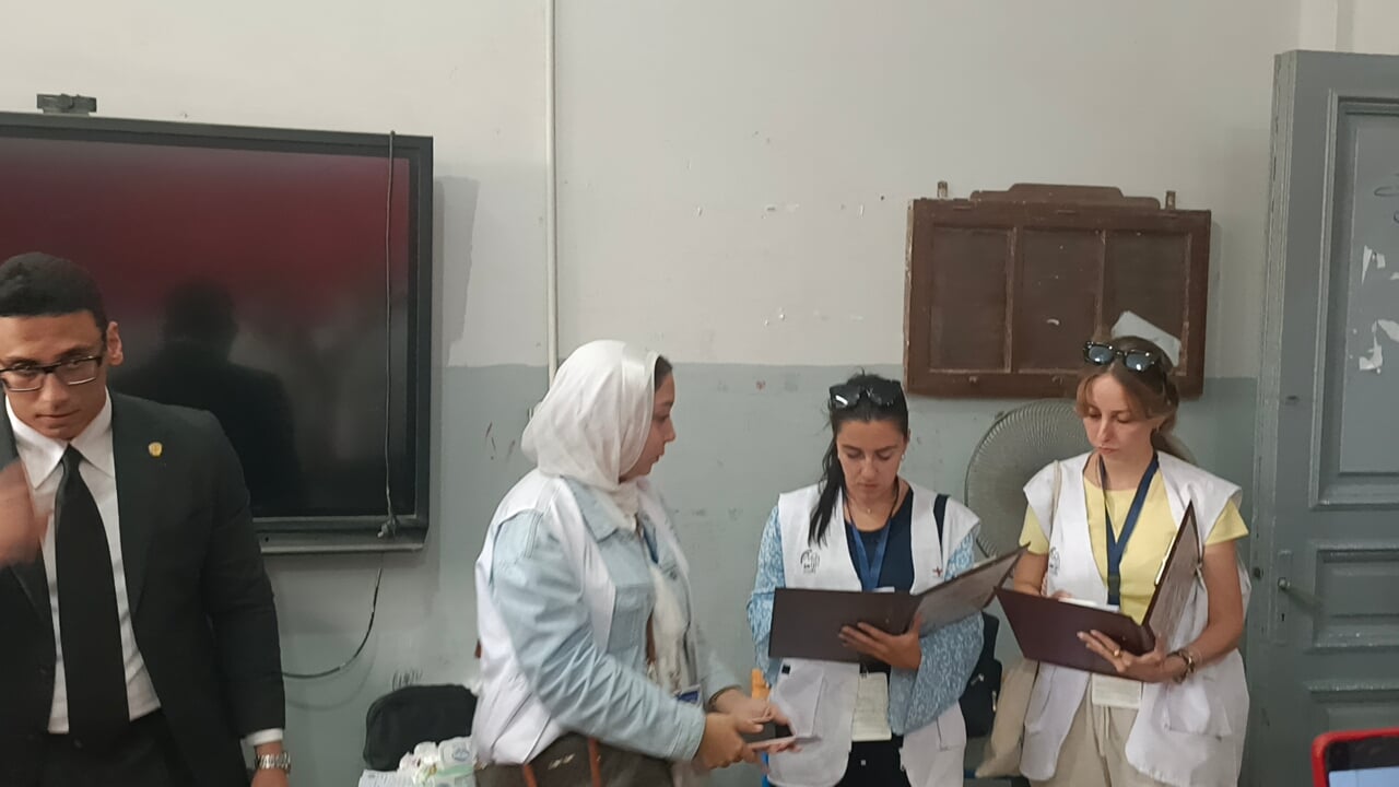 وفد المتابعين الدوليين