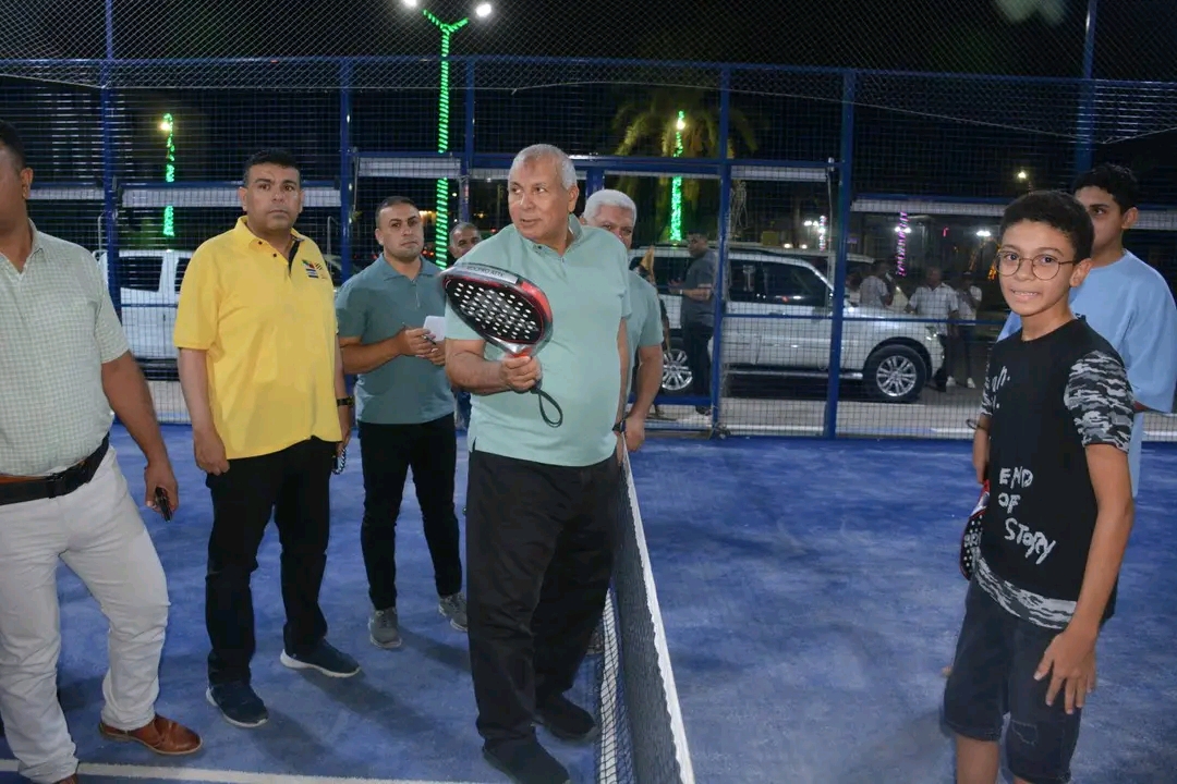 محافظ الوادى الجديد يتابع نشاط فريق رياضة البادل ويوجه بدعمه محافظ الوادى الجديد يتابع نشاط فريق رياضة البادل ويوجه بدعمه