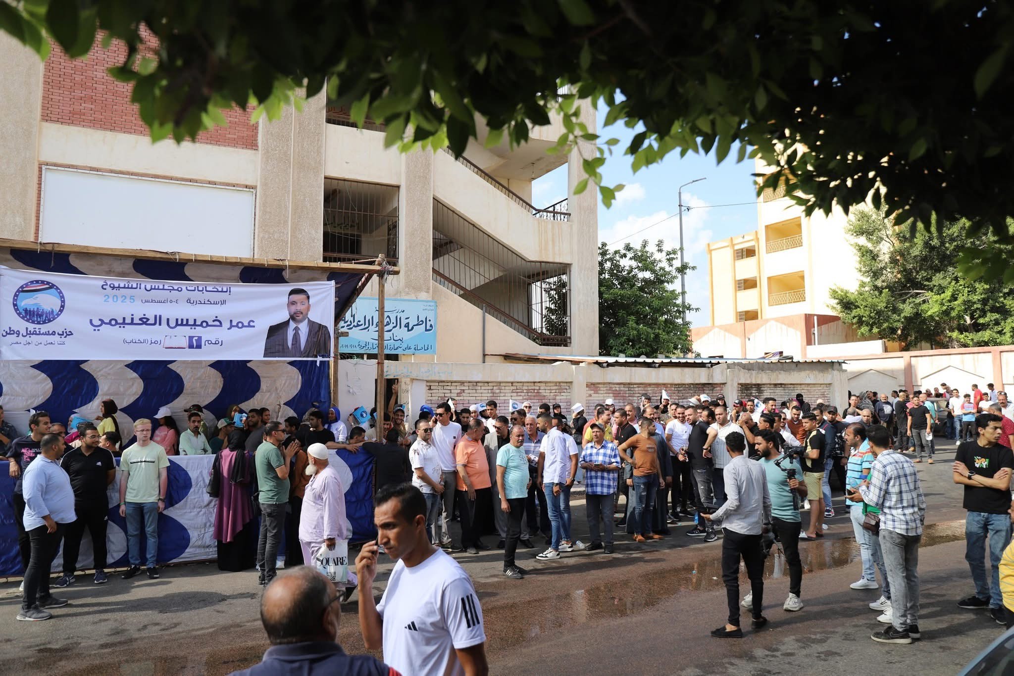 اقبال المواطنين فى الاسكندرية