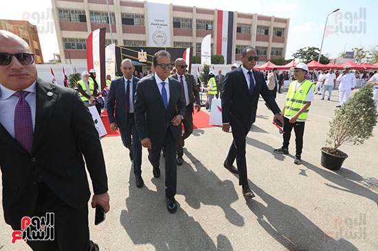 وصول الدكتور خالد عبد الغفار وصول الدكتور خالد عبد الغفار