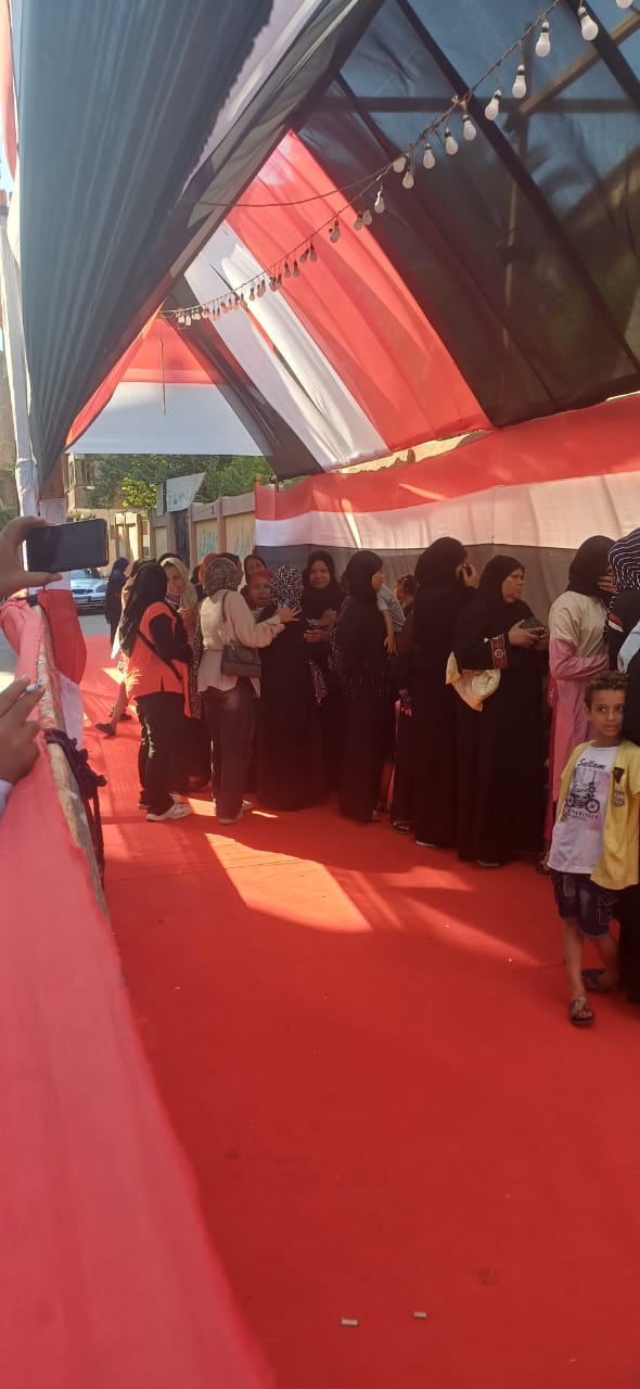 تواجد الناخبين على اللجان