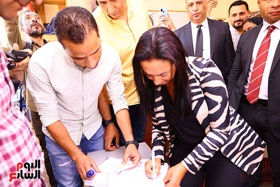 انتخابات الشيوخ 2025 مايا مرسى