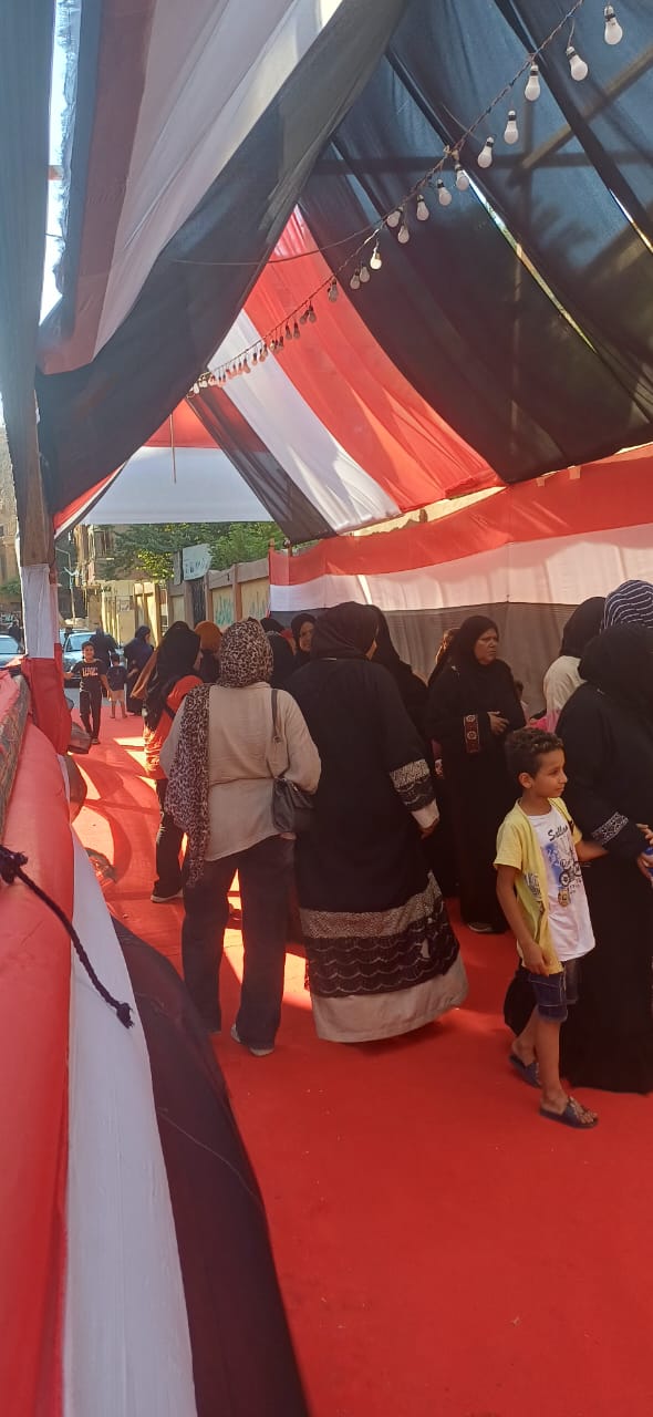 السيدات تشارك فى الانتخابات