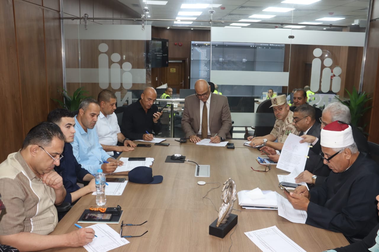 غرفة عمليات متابعة انتخابات مجلس الشيوخ بالقليوبية