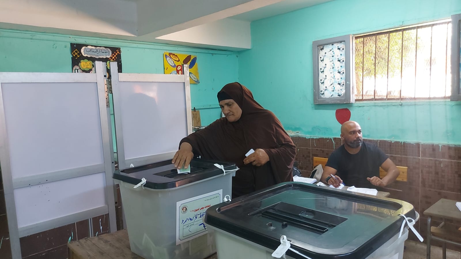 جانب من التصويت