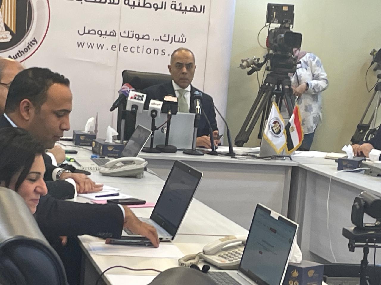 متابعة اللجان فى انتخابات الشيوخ