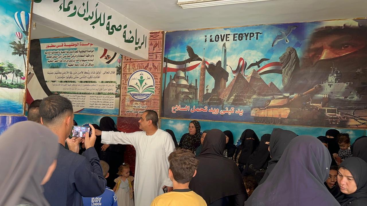 اللجان الانتخابية تشهد اقبال صباحى اللجان الانتخابية تشهد اقبال صباحى