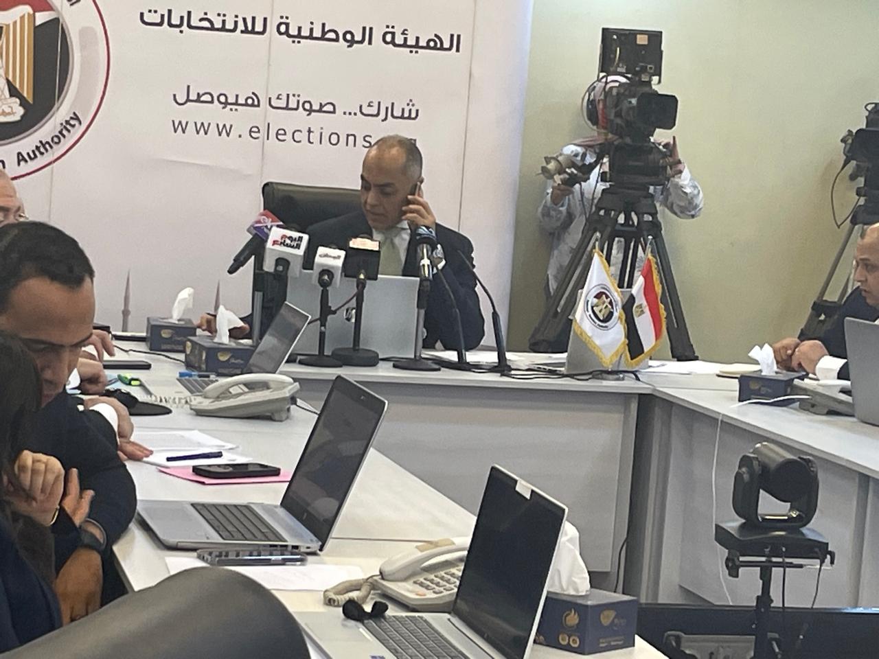 غرفة العمليات فى انتخابات الشيوخ