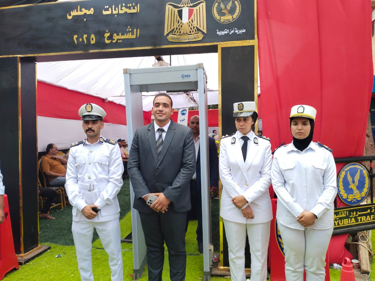 تأمينات مشددة أمام اللجان