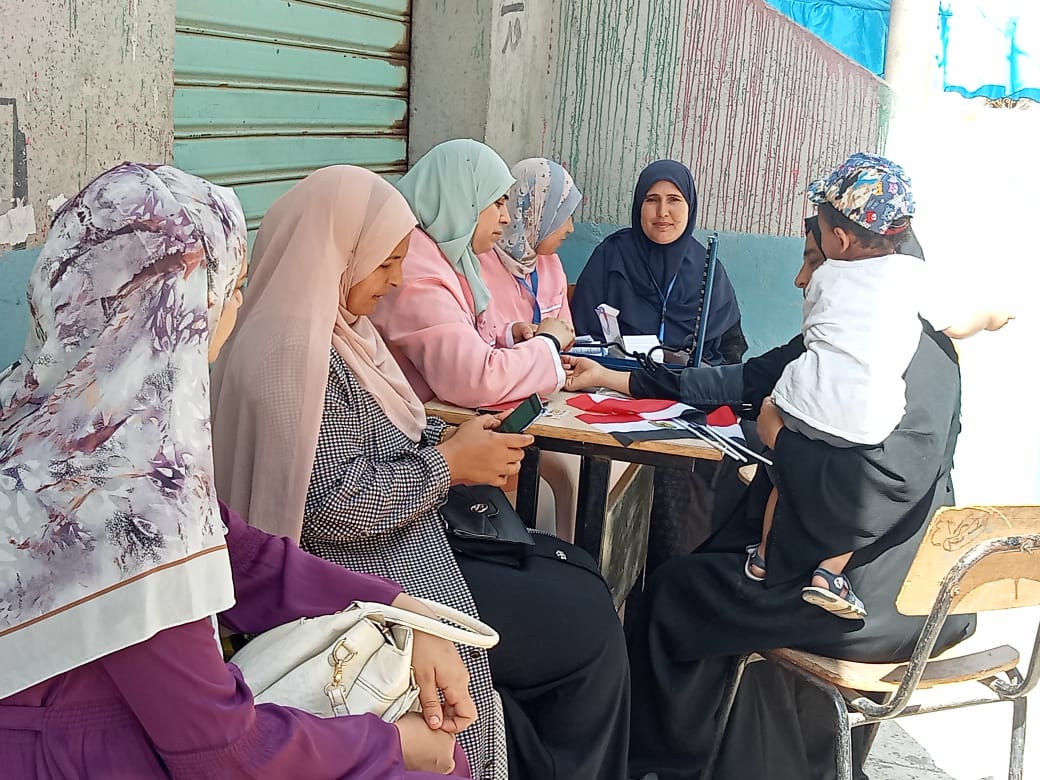 مشاركة السيدات بالانتخابات فى الشرقية مشاركة السيدات بالانتخابات فى الشرقية