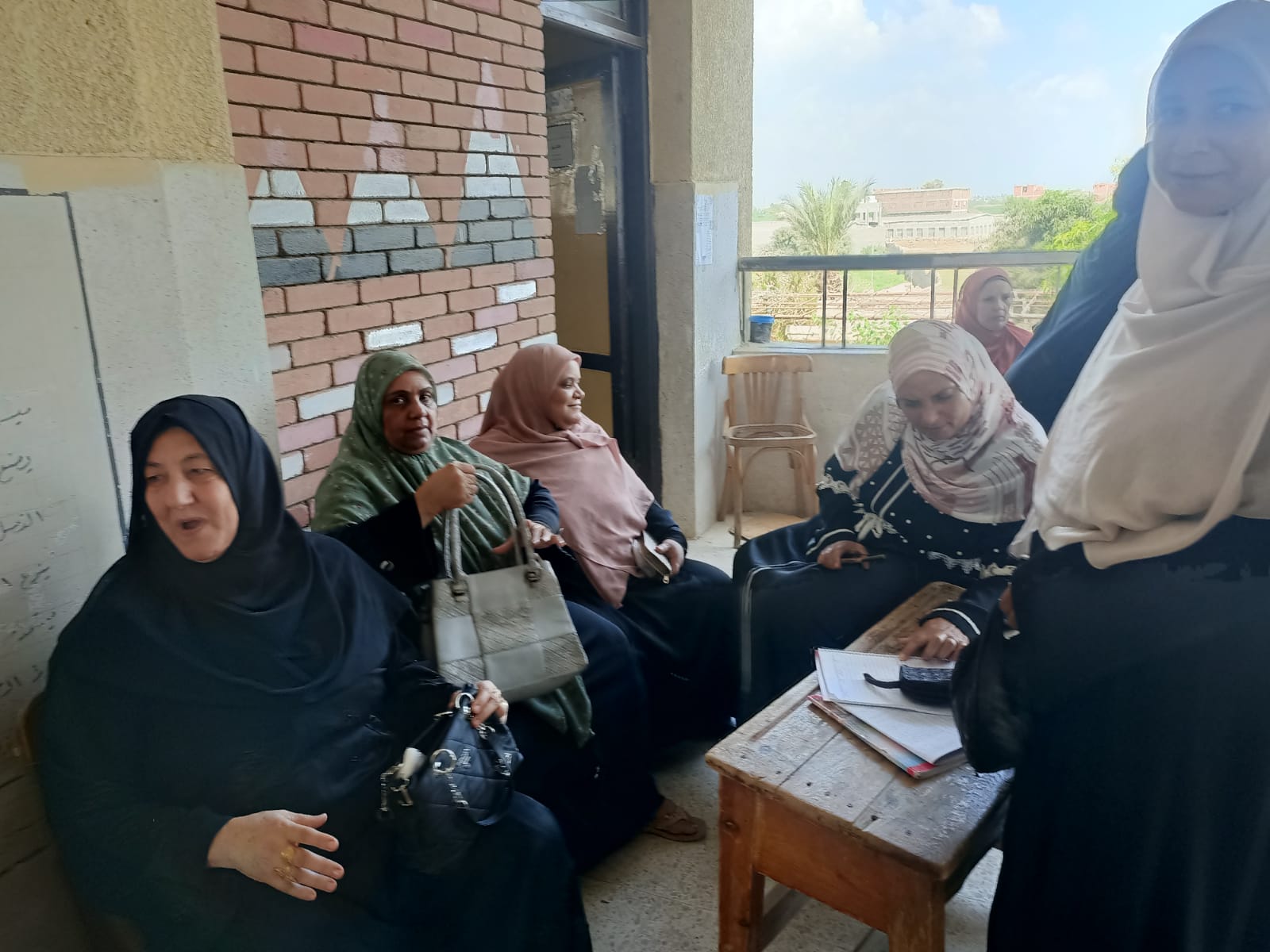 توافد الناخبين