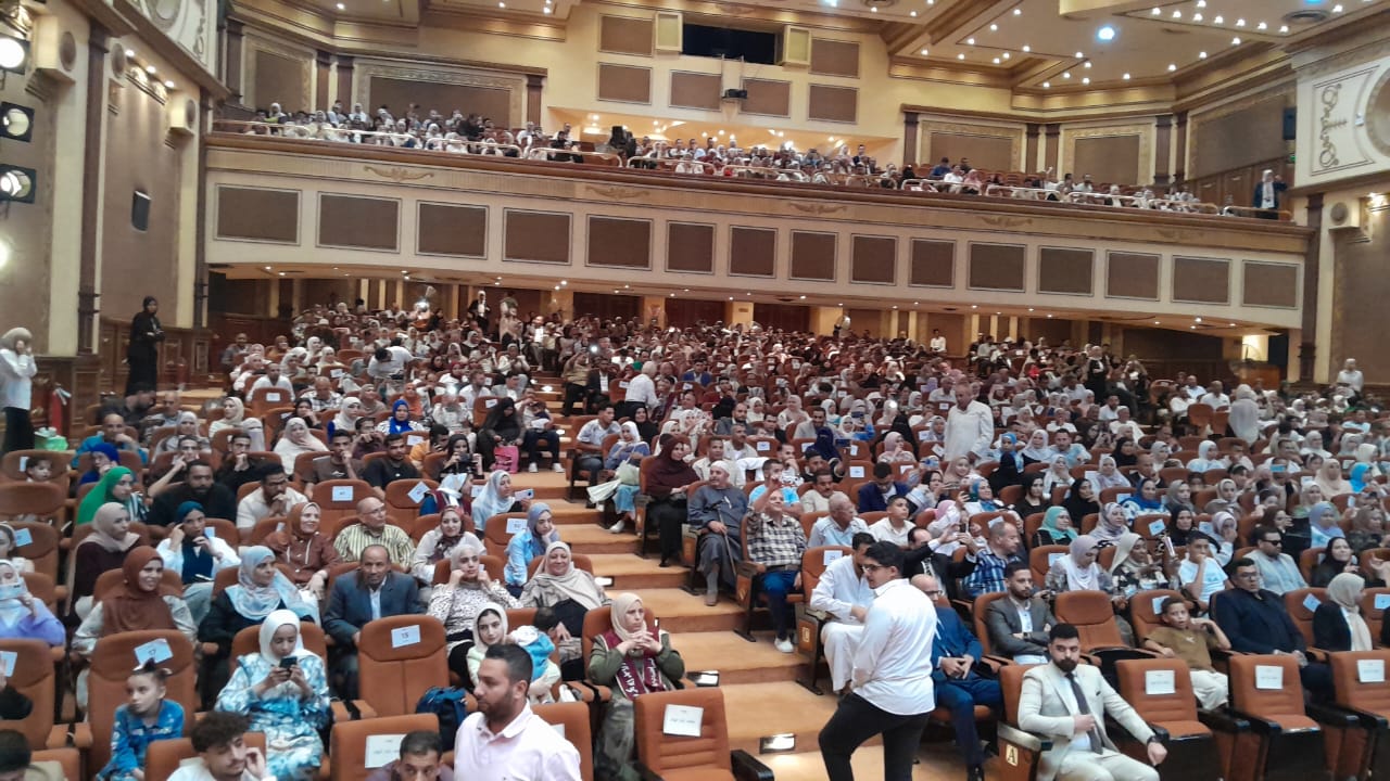 جانب من الحضور فى الحفل