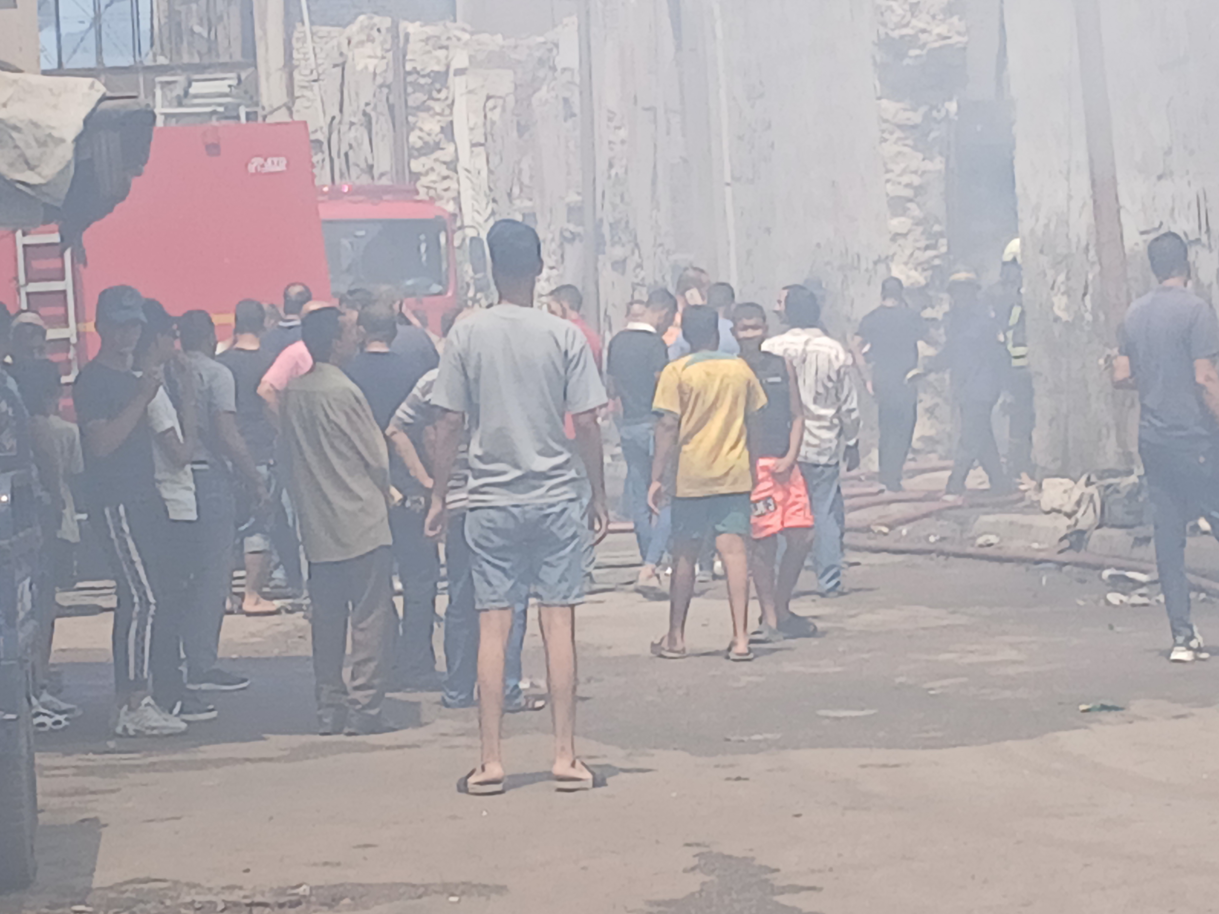السيطرة على حريق مخزن بلاستيك في الإسكندرية السيطرة على حريق مخزن بلاستيك في الإسكندرية