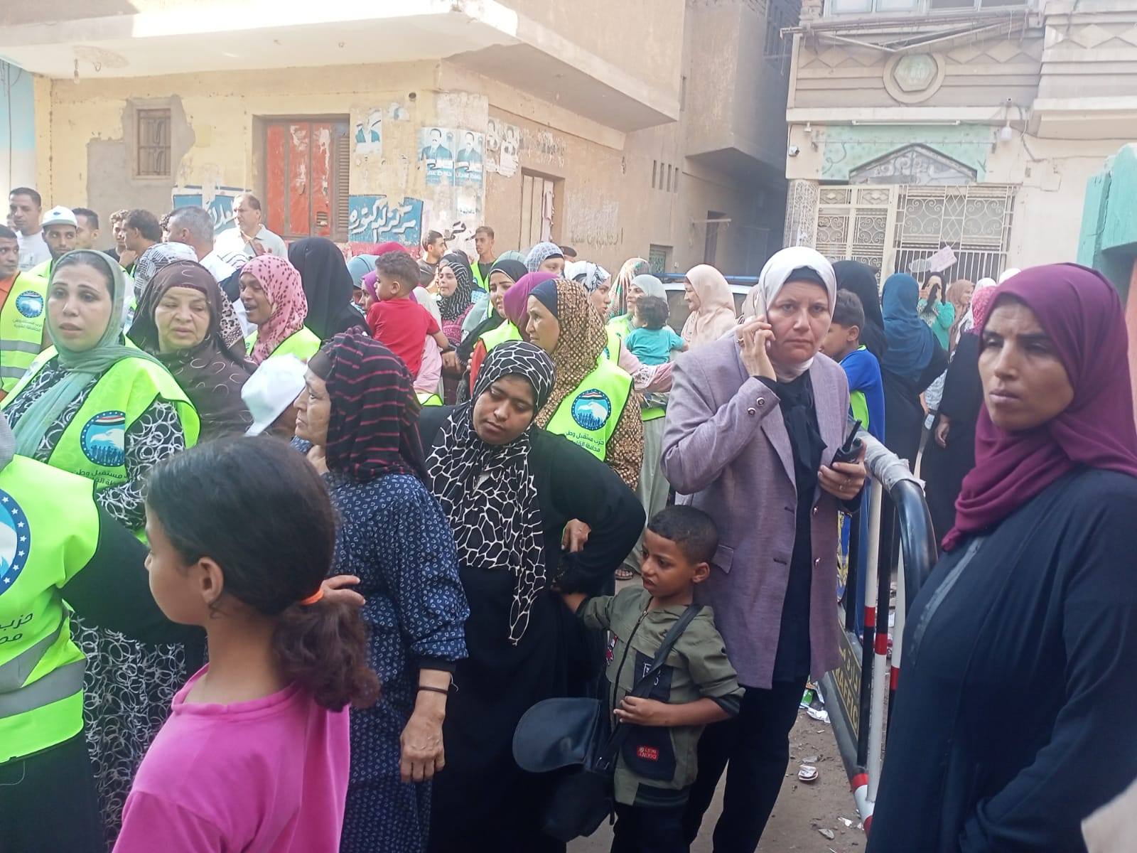 توافد الناخبين