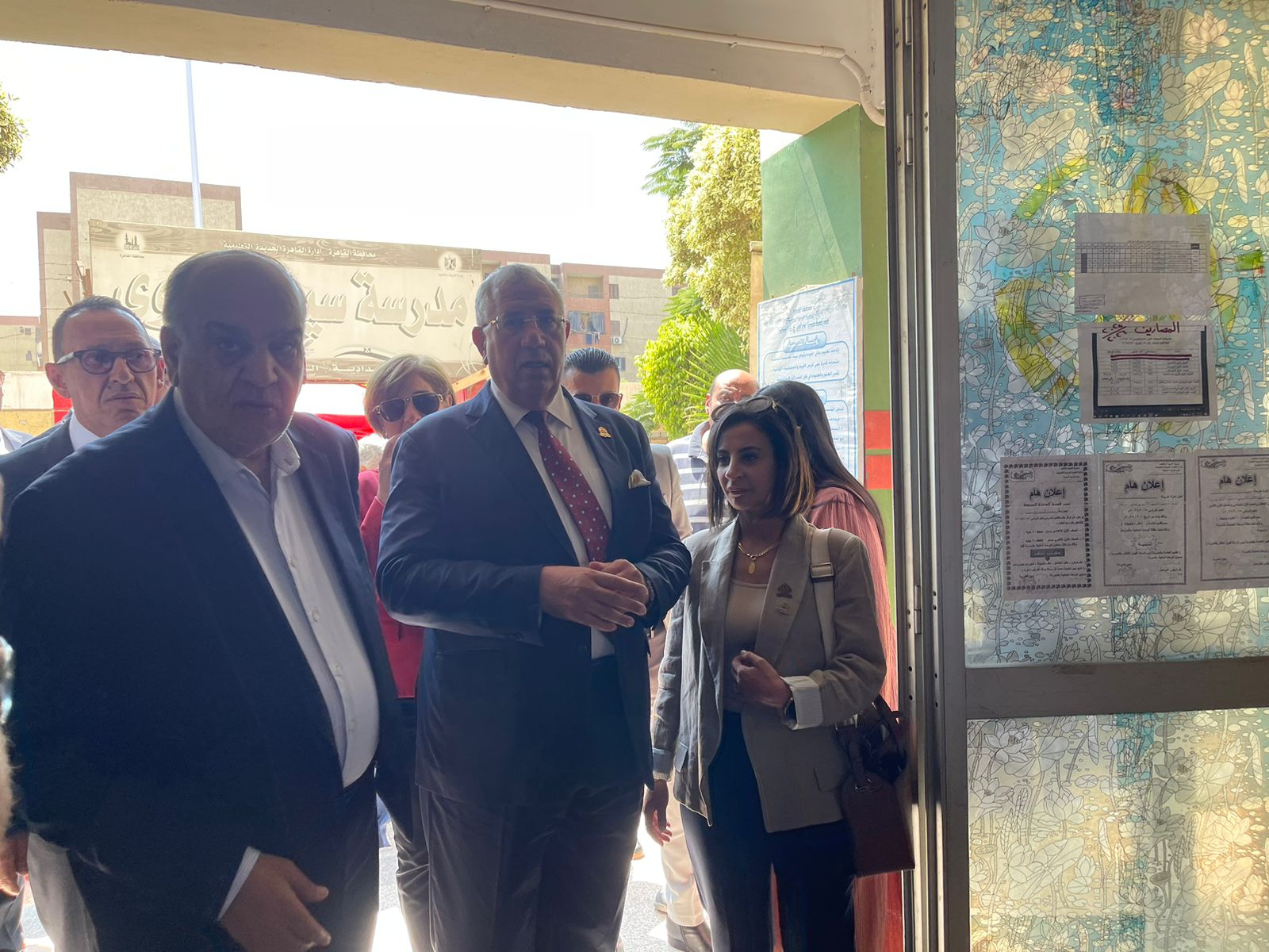 أمين عام حزب الجبهة يتفقد اللجان الانتخابية (3)