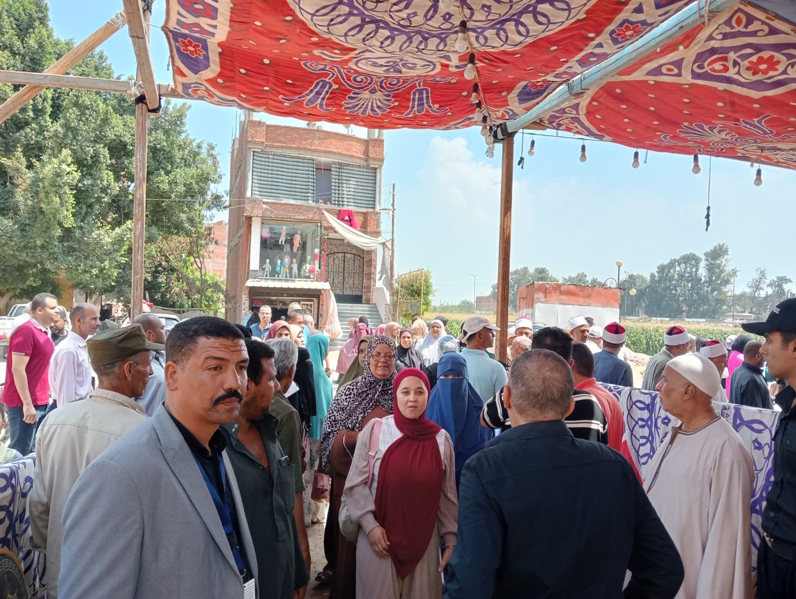 مسيرة لرجال الأوقاف والتعليم بميت ربيعة لحث المواطنين على المشاركة في انتخابات الشيوخ بالشرقية (1)