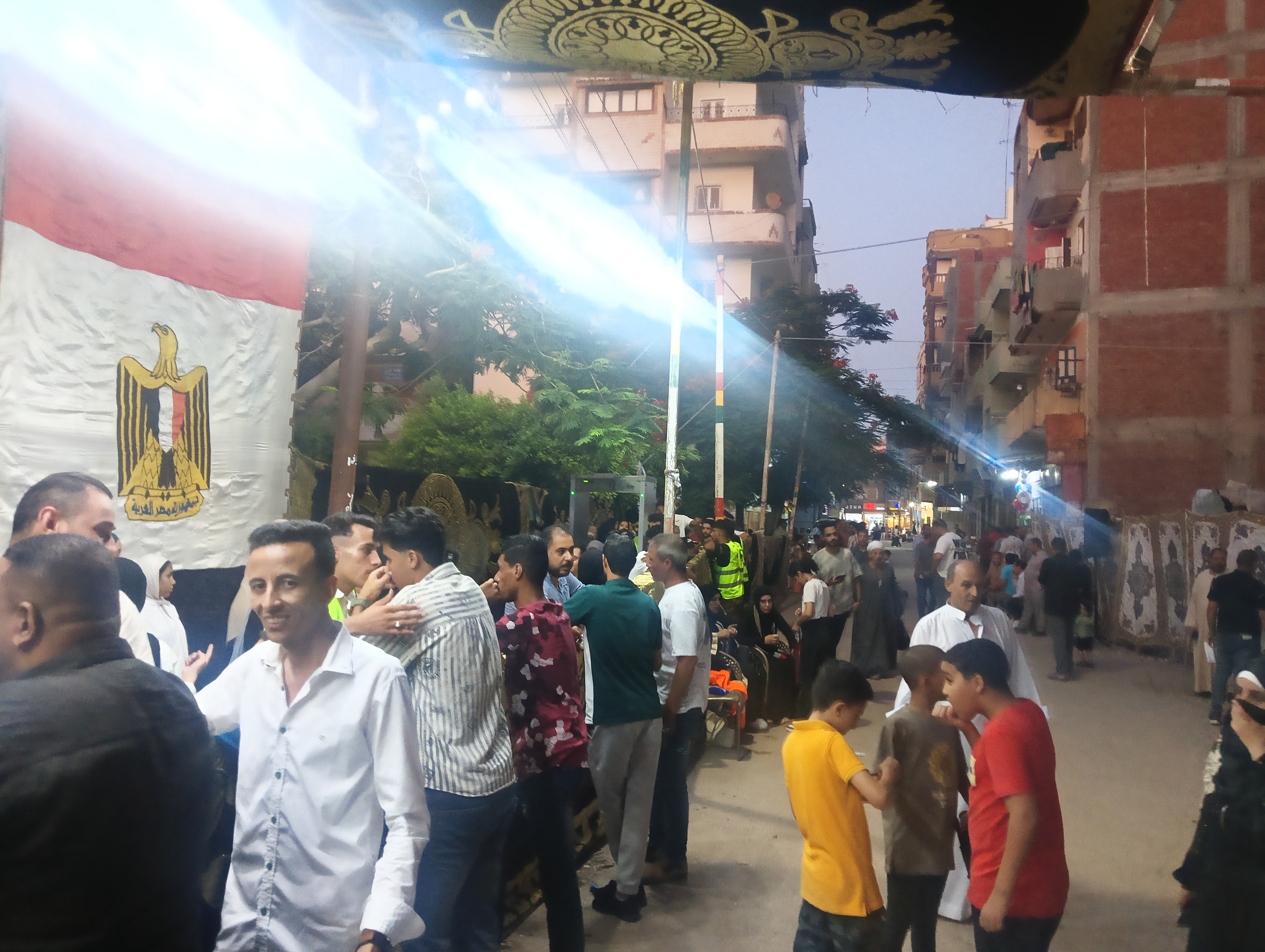 زحام كبير على اللجان الانتخابية في الإسماعيلية  (1)