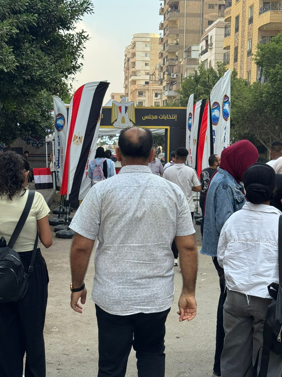 توافد الناخبين توافد الناخبين