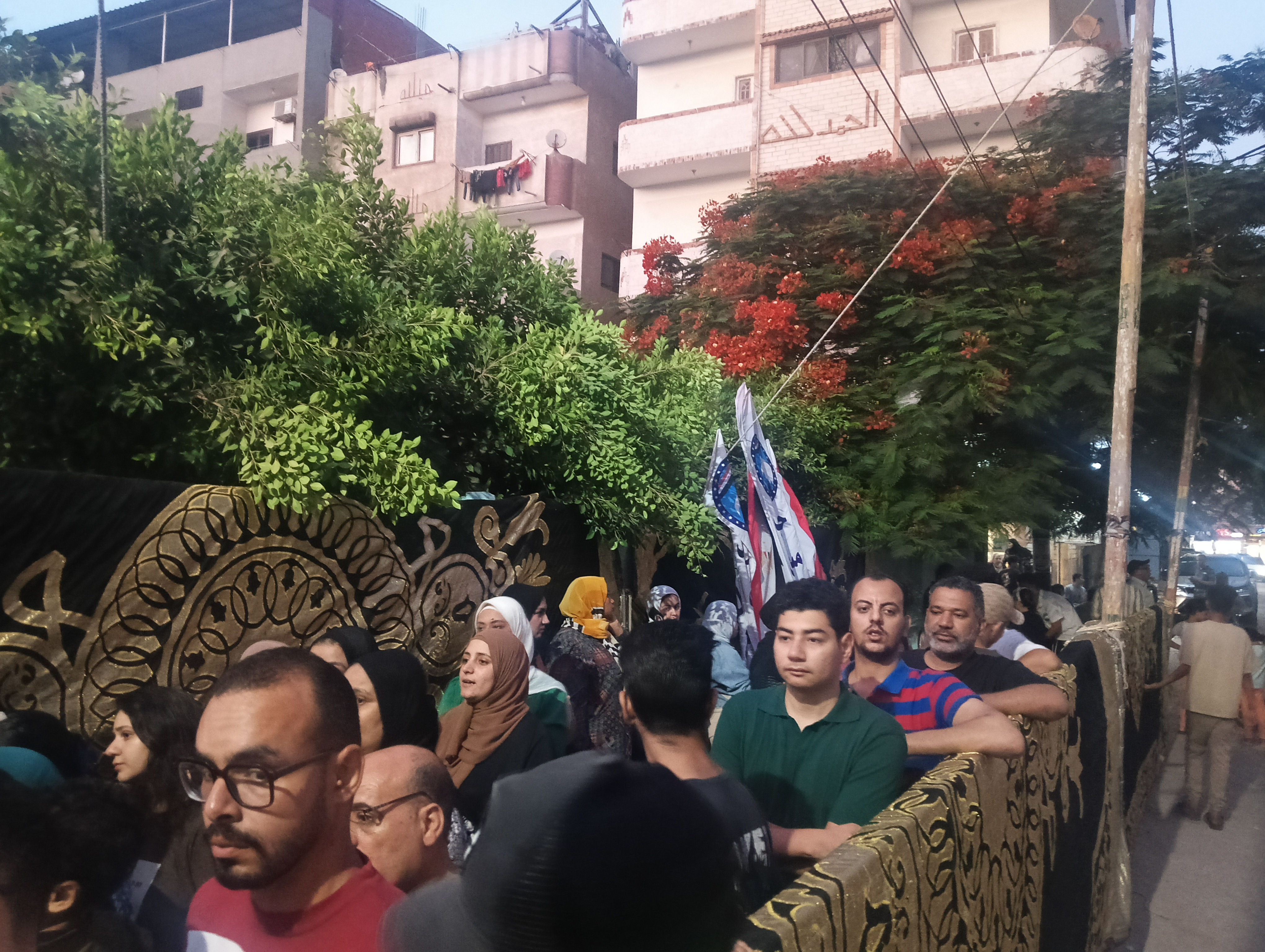 زحام كبير على اللجان الانتخابية في الإسماعيلية  (3)