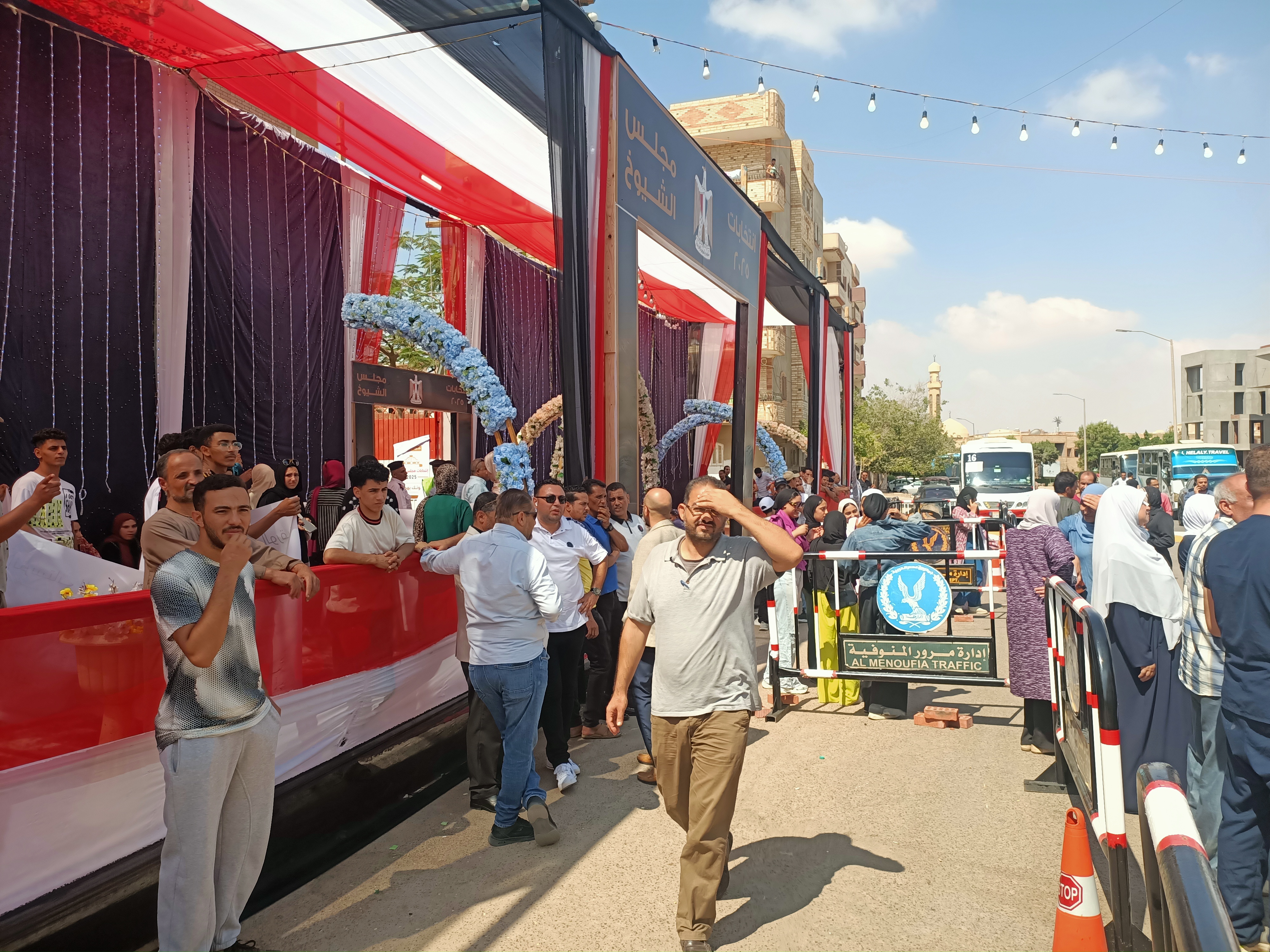 لجان انتخابات مجلس الشيوخ بالمنوفية