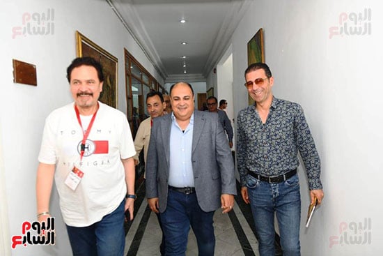 محمد رياض قبل الندوة محمد رياض قبل الندوة