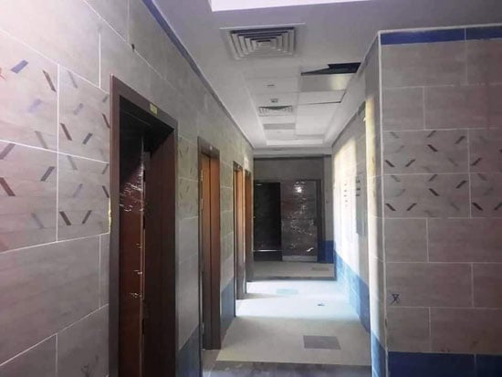 بعد التشطيبات بالمستشفى