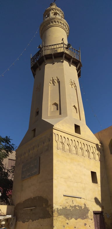 _مأذنة مسجد شيخ العرب همام _مأذنة مسجد شيخ العرب همام