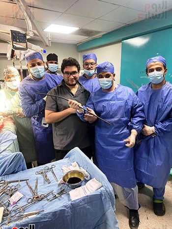 الفريق-الطبى-بمستشفى-أسوان-الجامعى