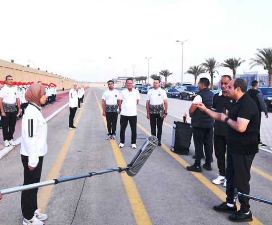 جولة الرئيس السيسي بالكلية الحربية (8)