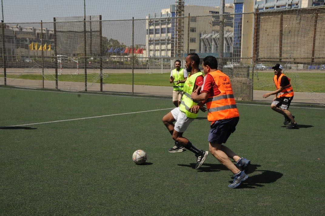 خلال فعاليات الدورى الرياضى للمتعافين من الإدمان