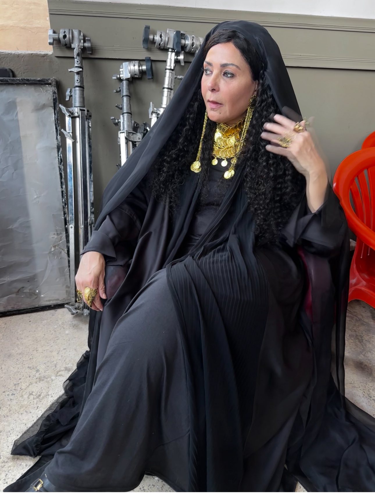 صابرين من كواليس فيلم المفتاح