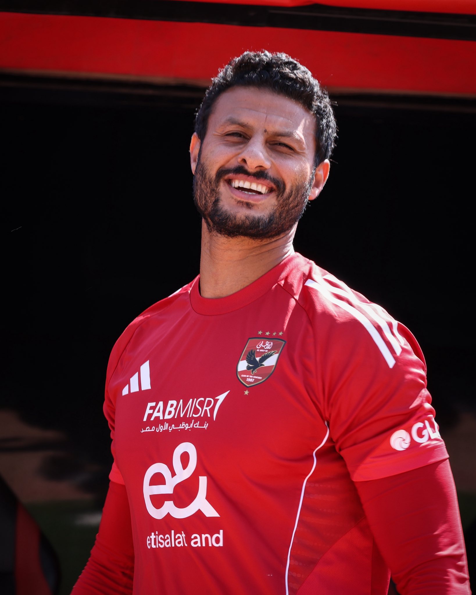 محمد الشناوي من مران الأهلي