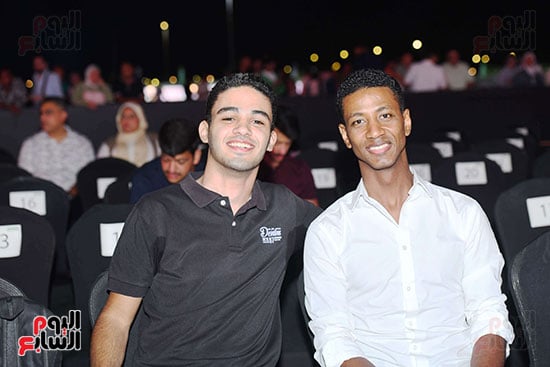 الزملاء باليوم السابع أحمد جعفري ومحمد أيمن