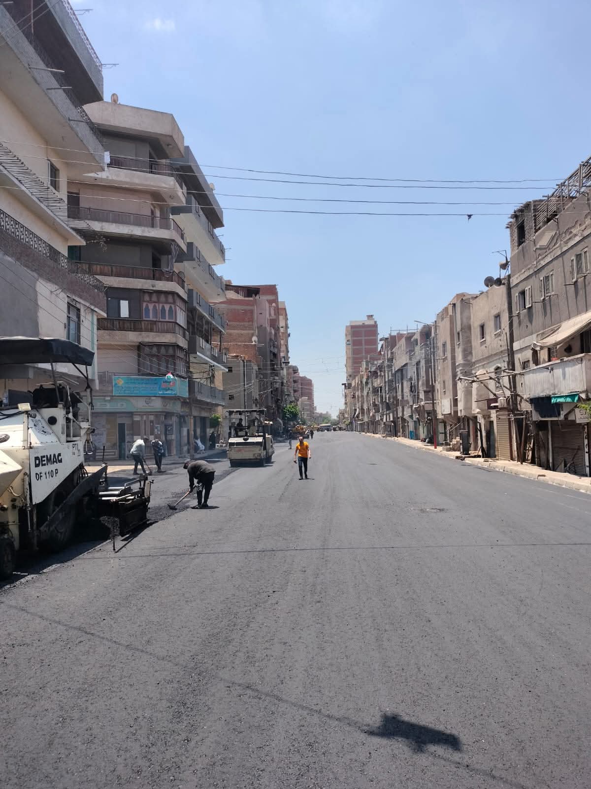 رصف شوارع طنطا