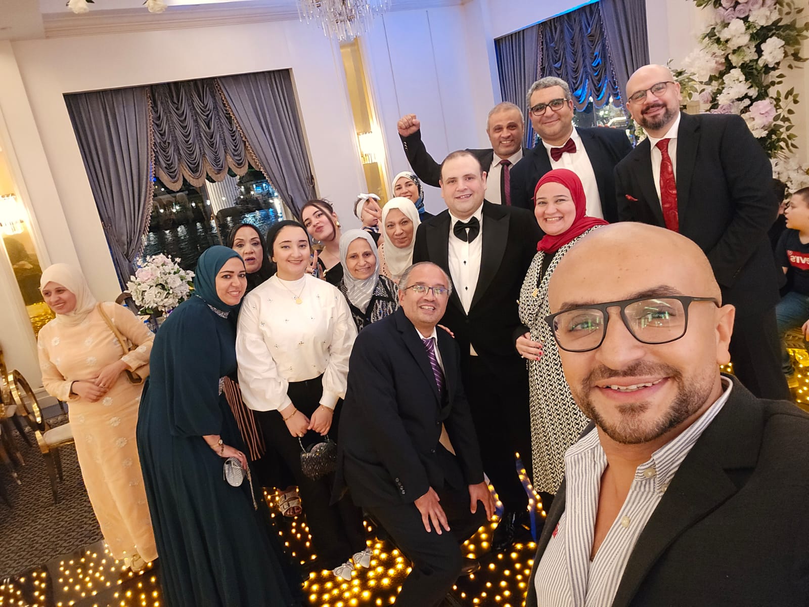 المستشار أحمد زين العابدين مدير نيابة أكتوبر يحتفل بزفافه بحضور الأهل والأصدقاء (6)