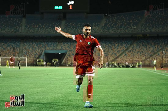 احتفال أحمد رضا بالهدف