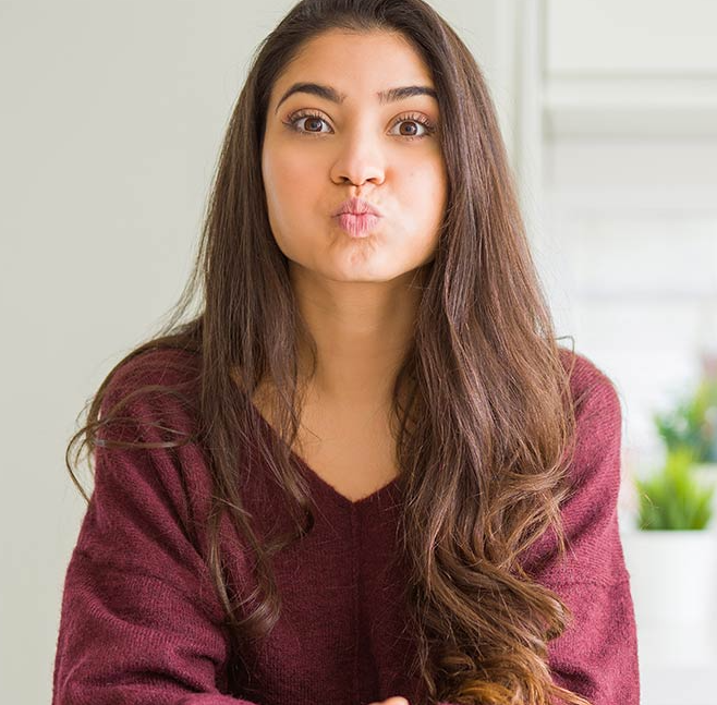 تكبير الخدود