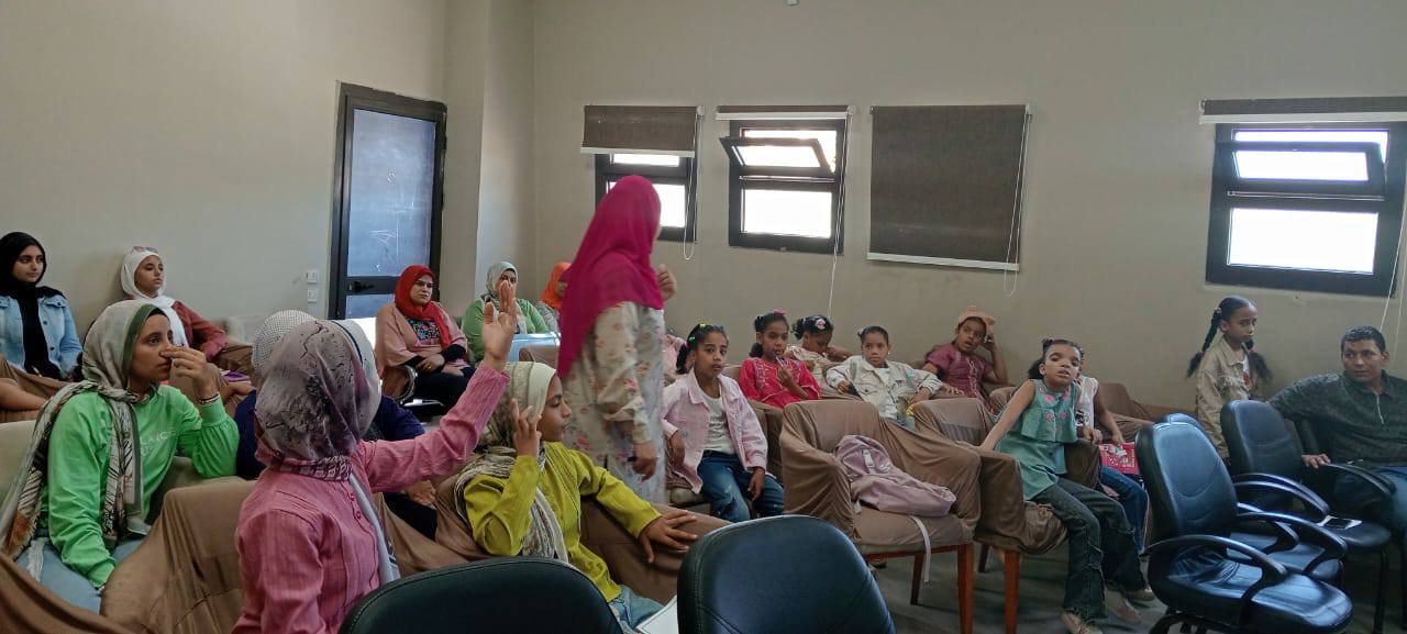 تنمية مهارات اللغة الإنجليزية لذوي الاحتياجات الخاصة بمتحف كفر الشيخ