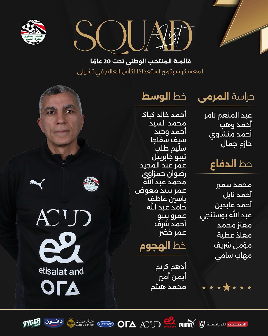 قائمة المنتخب قائمة المنتخب