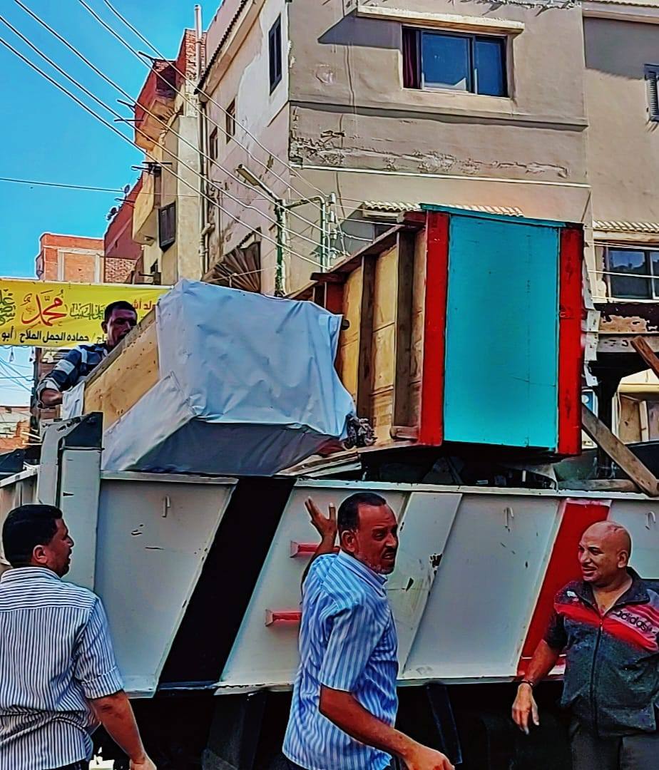 رفع ترابيزات الباعة الجائلين من الشوارع (3)