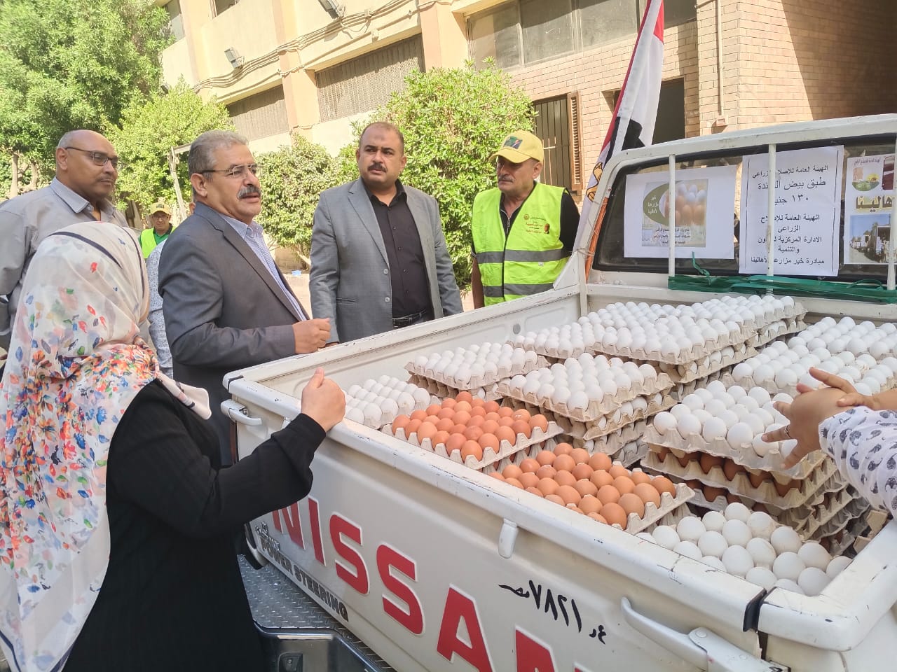 "الزراعة" تطلق 6 منافذ متنقلة لبيع بيض المائدة 