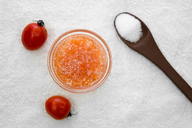 ماسك الطماطم