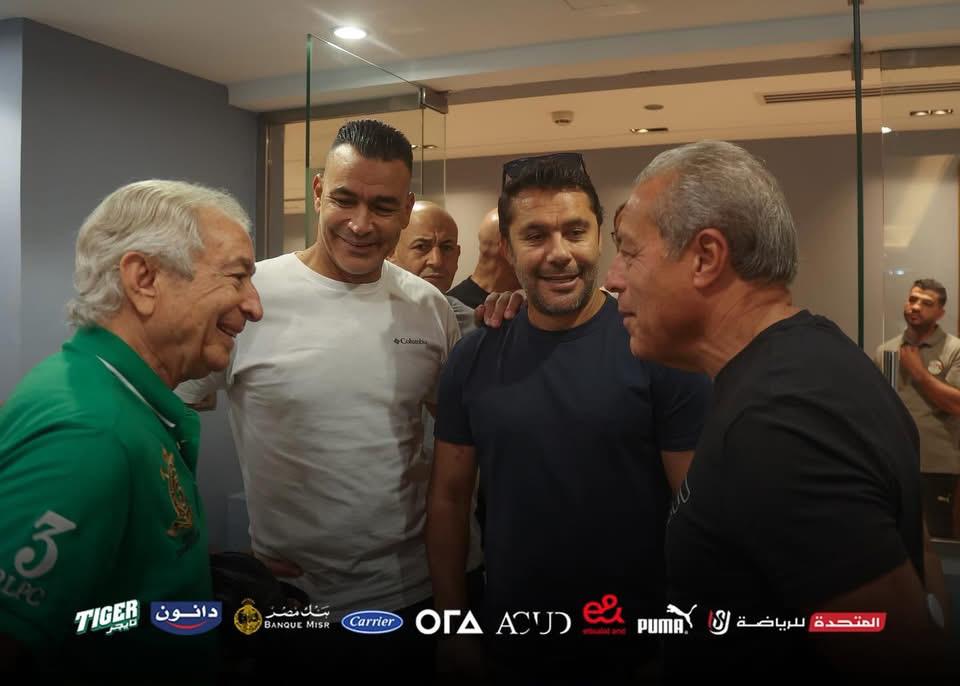 الحضري وأحمد حسن و حلمي طولان