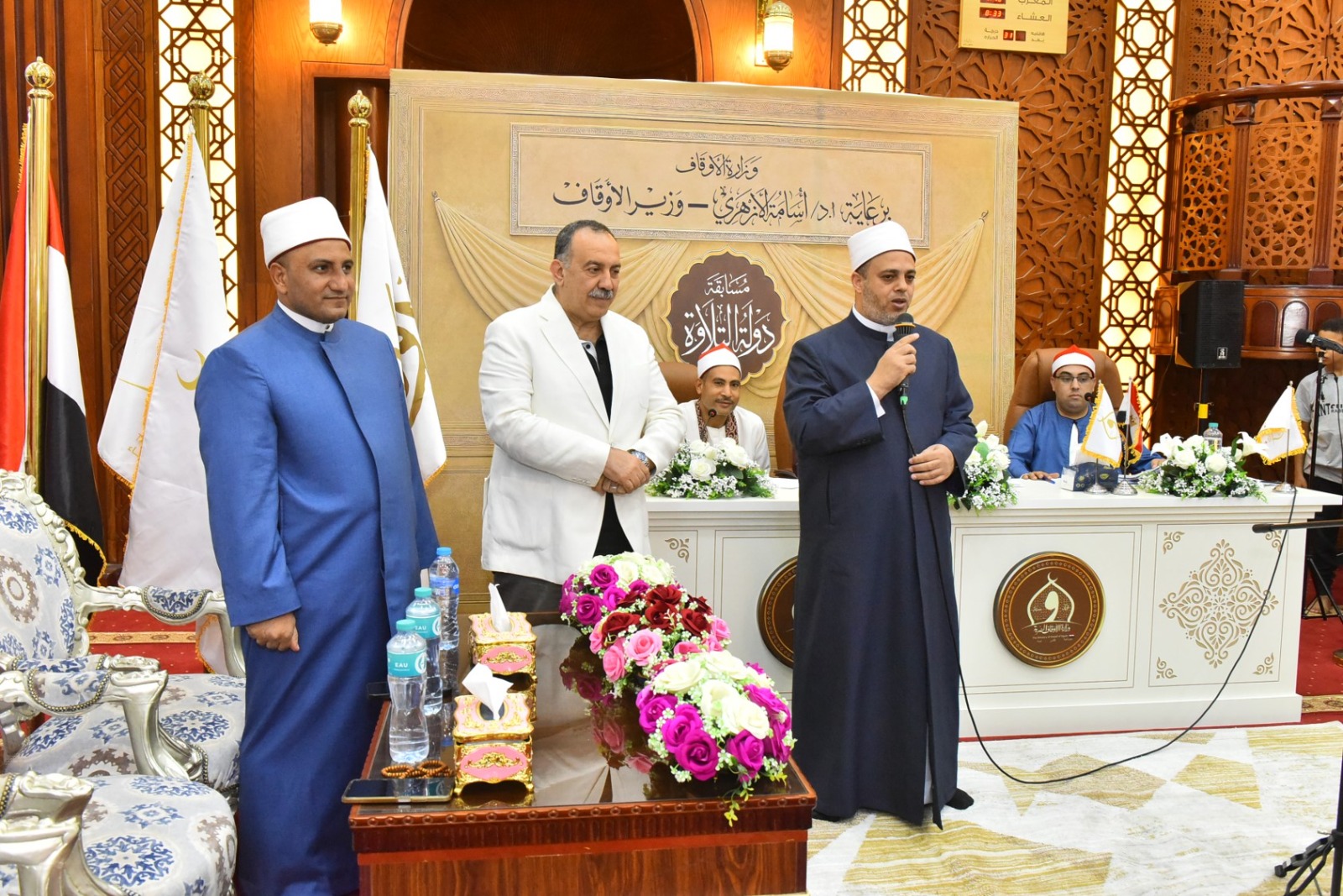 محافظ أسيوط يشهد ختام تصفيات مسابقة دولة التلاوة بمسجد البقلى (2)