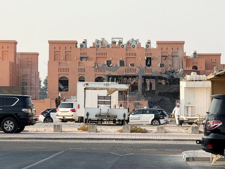 الهجوم الإسرائيلى على قطر