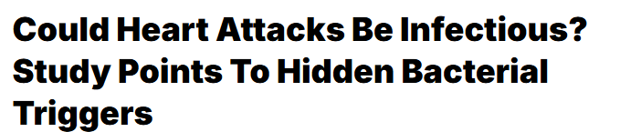خطر النوبات القلبية والعدوى البكتيرية